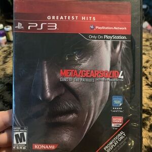 Metal Gear Solid 4: Guns of the Patriots - PS3 Game